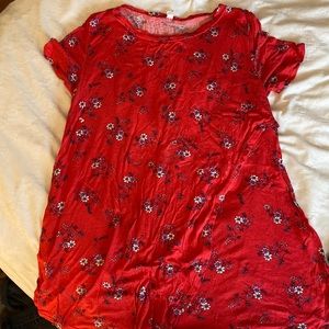 Pink blush maternity T-shirt